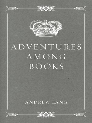 cover image of Adventures Among Books
